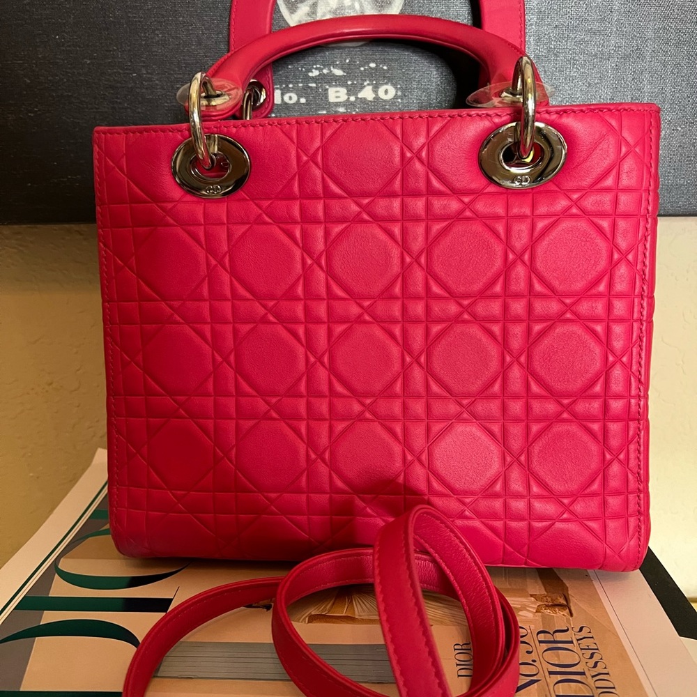 CHRISTIAN DIOR LADY DIOR BAG - Picture 2 of 13